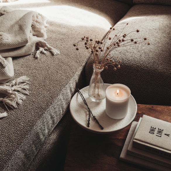 Sacred Space Candle Nunaia