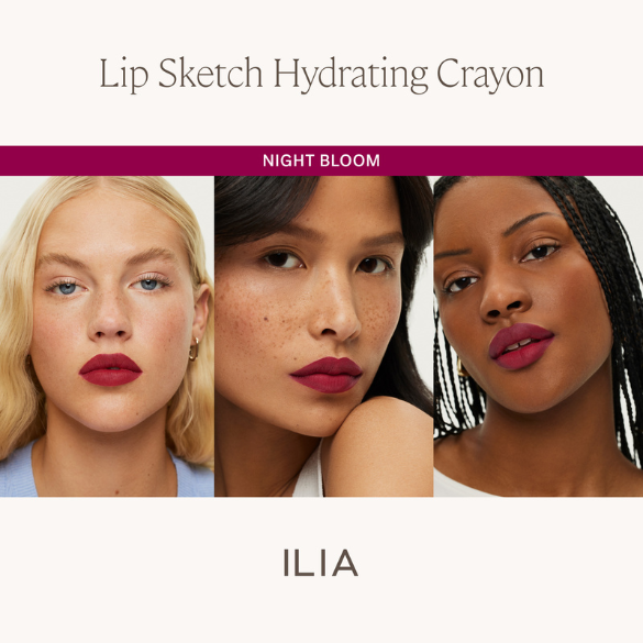 ILIA Lip Sketch Hydrating Crayon Night Bloom