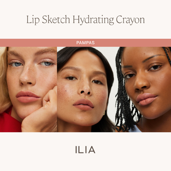 ILIA Lip Sketch Hydrating Crayon Pampas