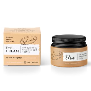 UpCircle Eye cream with cucumber, hyaluronic acid and coffee